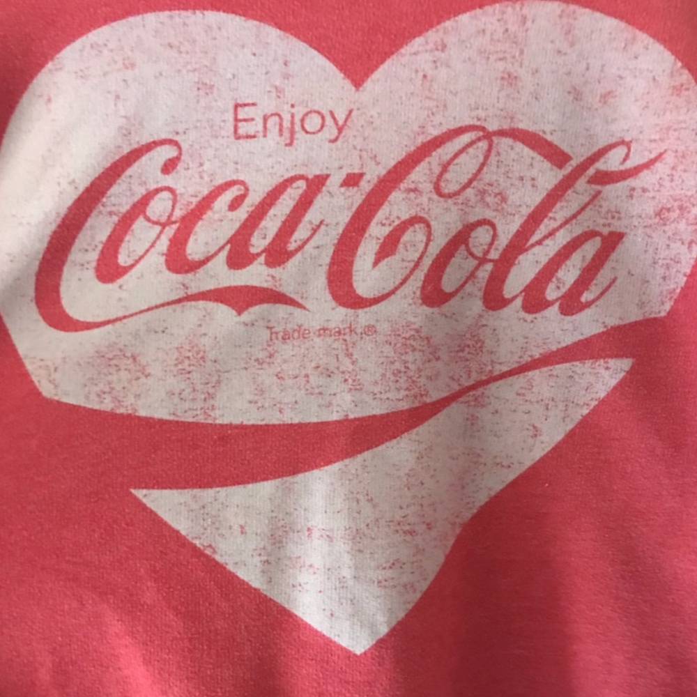 Coke Classic Vintage Logo Long Sleeve Shirt
